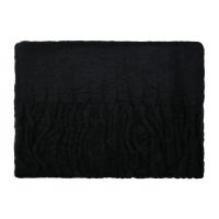 SELECTED | Sjaal franje zwart 2